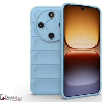 Magic Shield guminis dėklas - šviesiai mėlynas (Huawei Honor Magic 8 Lite)